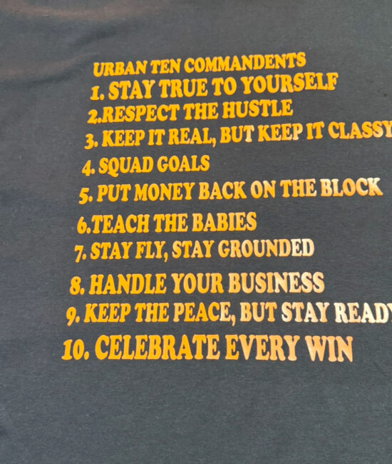 Urban Ten Commandment's